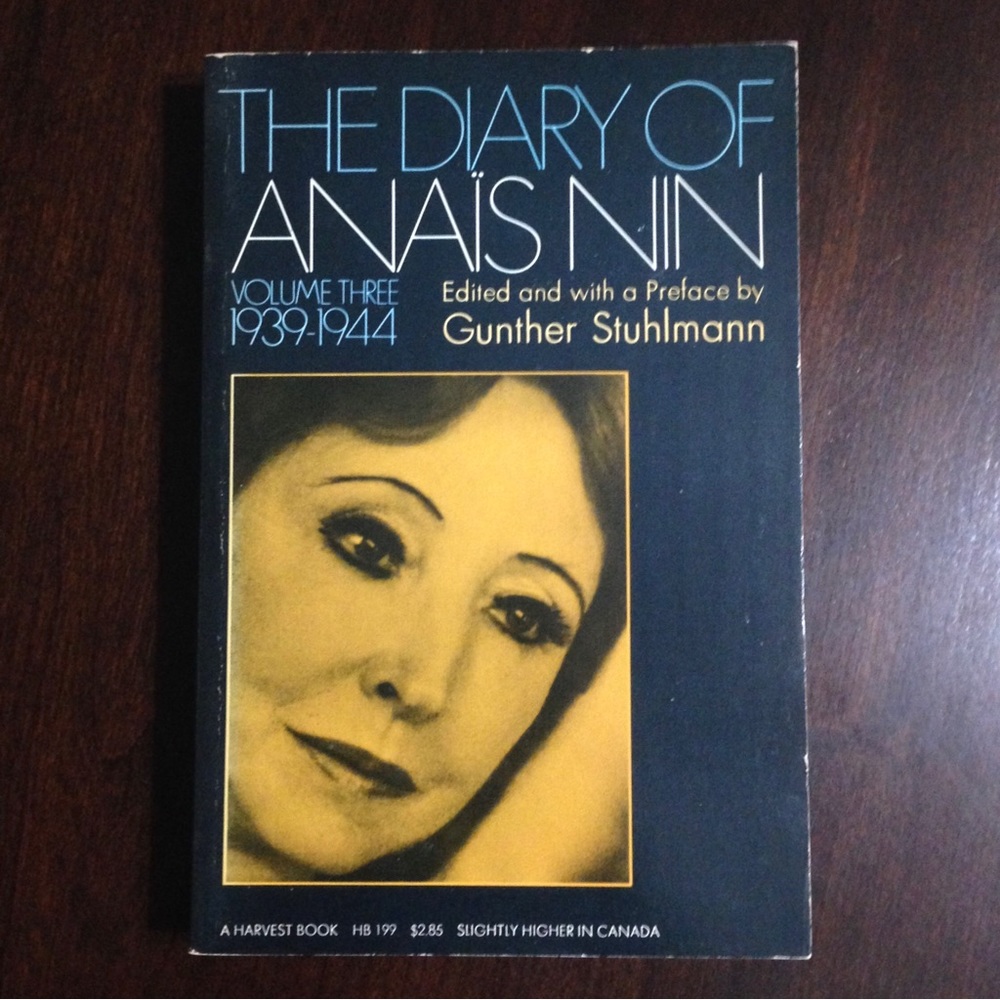 “The Diary Of Anais Nin: Volume Three”